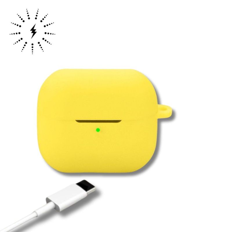 Чехол BeCover Silicon для Samsung Galaxy Buds 3 FE Yellow (715116)