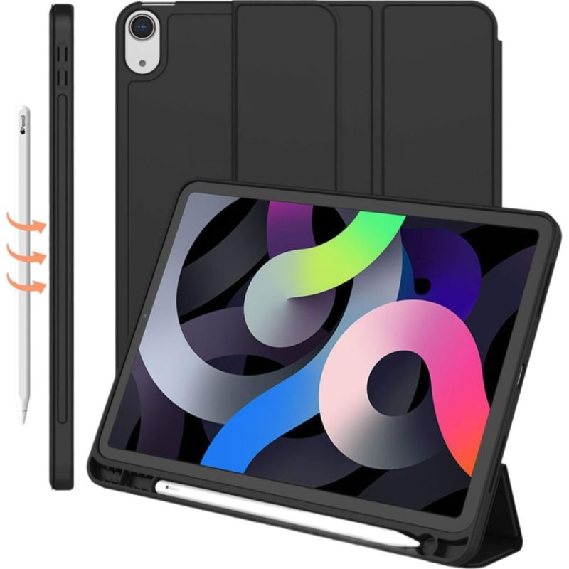Чeхол BeCover Tri Fold Soft TPU с креплением Apple Pencil для Apple iPad Air 11" M4 2026 Black (715229)
