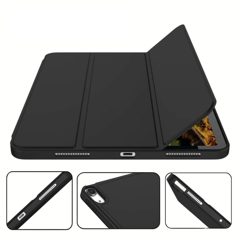 Чeхол BeCover Tri Fold Soft TPU с креплением Apple Pencil для Apple iPad Air 11" M4 2026 Black (715229)