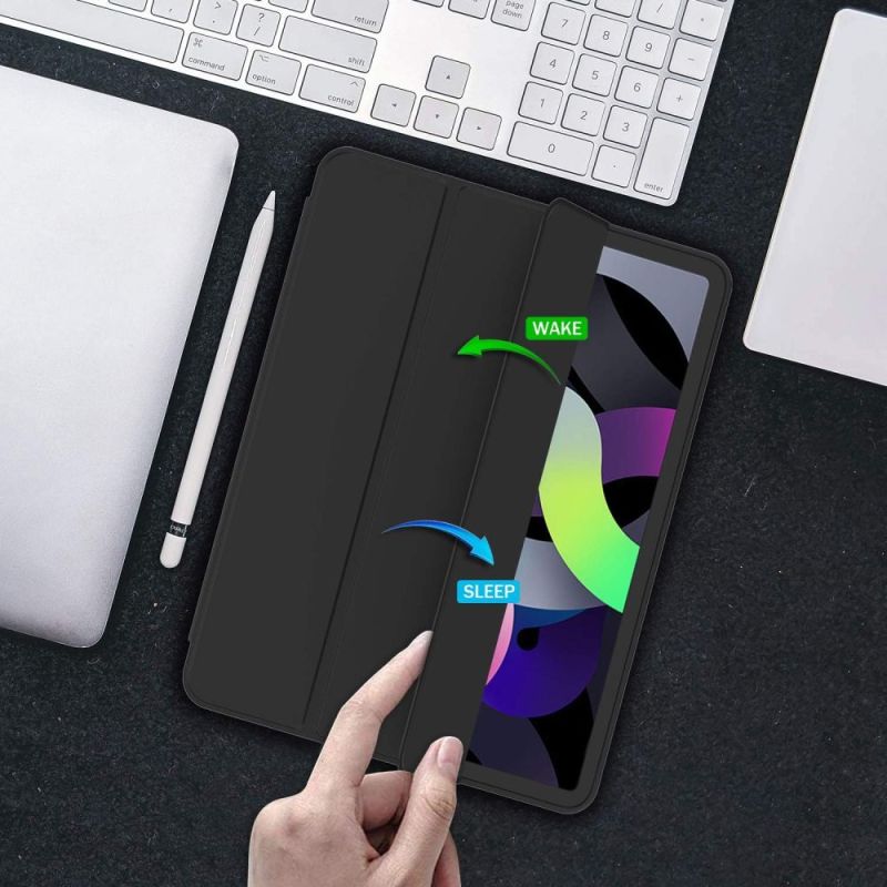 Чeхол BeCover Tri Fold Soft TPU с креплением Apple Pencil для Apple iPad Air 11" M4 2026 Black (715229)