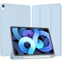 Чeхол BeCover Tri Fold Soft TPU с креплением Apple Pencil для Apple iPad Air 11" M4 2026 Light Blue (715232)