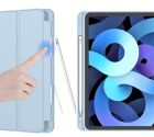 Чохол BeCover Tri Fold Soft TPU з кріпленням Apple Pencil для Apple iPad Air 11" M4 2026 Light Blue (715232)