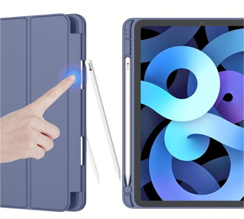 Чохол BeCover Tri Fold Soft TPU з кріпленням Apple Pencil для Apple iPad Air 11" M4 2026 Purple (715233)