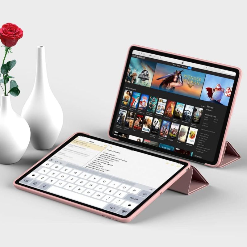 Чeхол BeCover Tri Fold Soft TPU Silicone для Apple iPad Air 11" M4 2026 Pink (715240)