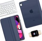 Чохол-книжка BeCover Tri Fold Hard для Apple iPad Air 11" M4 2026 Deep Blue (715243)