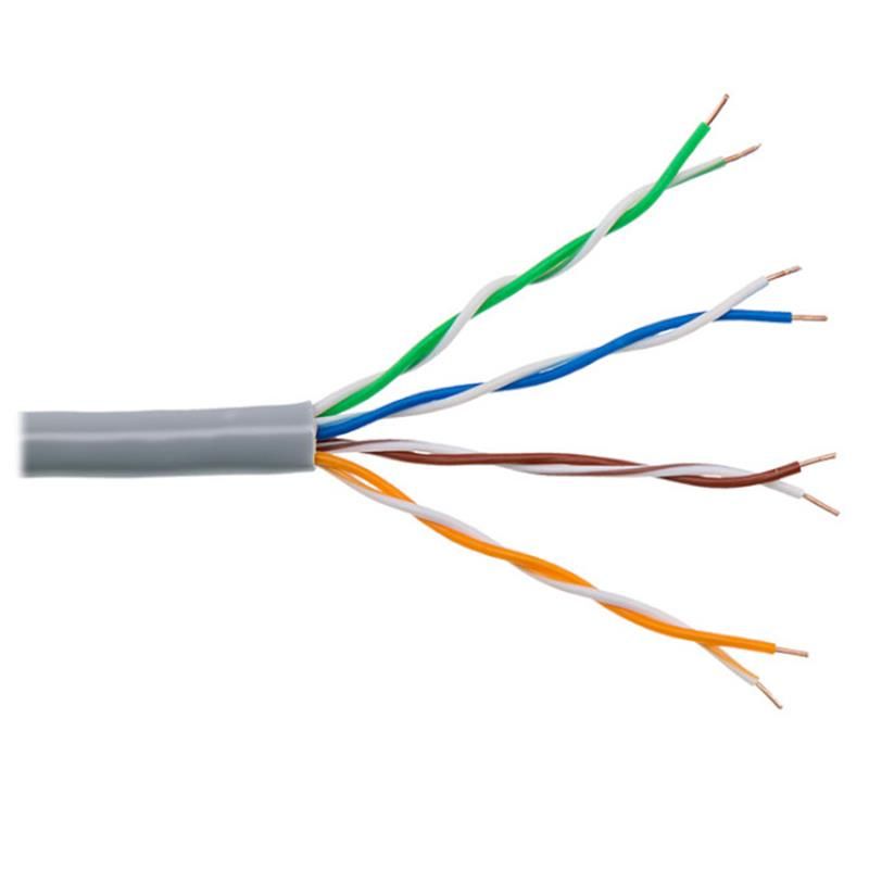 Кабель витая пара Atcom Standard FTP, 0.51мм, ССА, CAT6, 1Gb/s, 305м (60510)