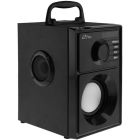 Акустична система 1.0 Media-Tech 15W, Bluetooth/FM/AUX/SD/USB/пульт/BOOMBOX, срібна мембрана, чорна (MT3179)