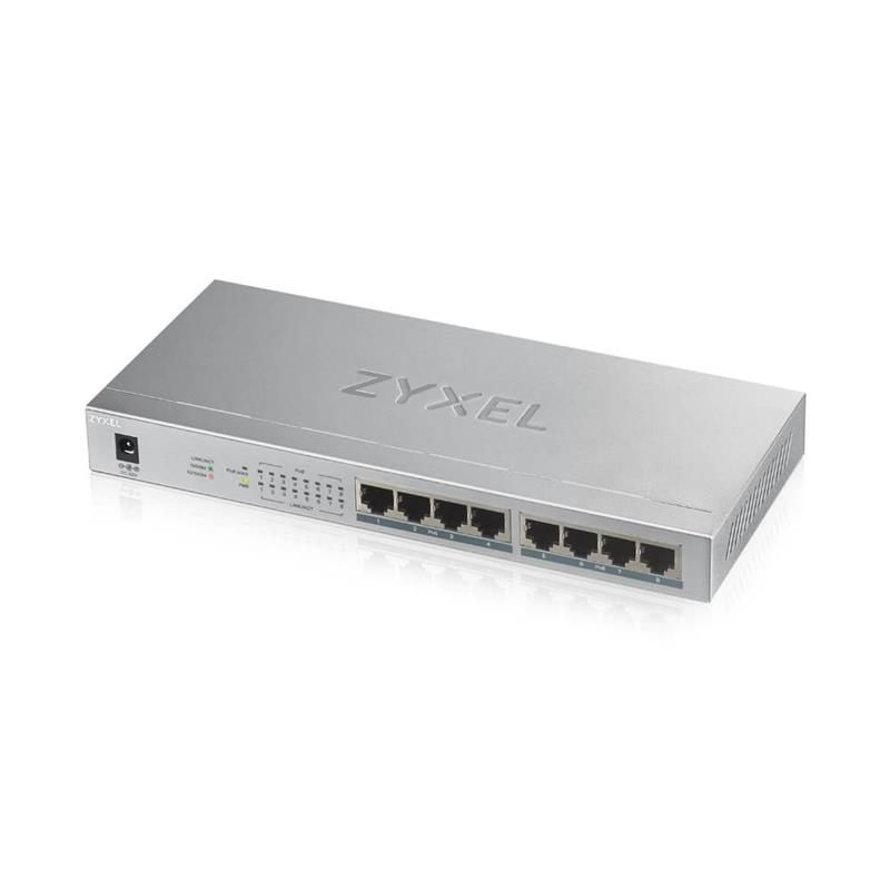 Коммутатор ZYXEL GS1008HP  (GS1008HP-EU0101F)