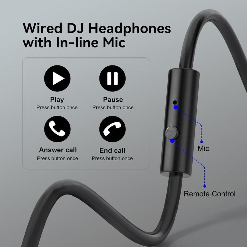 Гарнітура OneOdio Pro 10, 3,5мм/6,35мм, Black (Pro 10 Black)