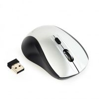 Миша бездротова Gembird Black/Silver (MUSW-4B-02-BS)