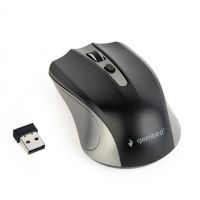 Миша бездротова Gembird Grey/Black (MUSW-4B-04-GB)
