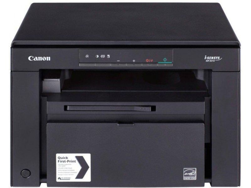 БФП А4 Canon Laser i-SENSYS MF3010 (18 стор/хв, 600x600 dpi, ЖК-дисплей, чорний) (5252B004)
