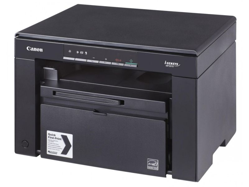 БФП А4 Canon Laser i-SENSYS MF3010 (18 стор/хв, 600x600 dpi, ЖК-дисплей, чорний) (5252B004)