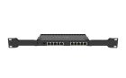 Маршрутизатор MikroTik (4x1.4 GHz/1Gb, 10x1GE, 1xSFP+) (RB4011iGS+RM)
