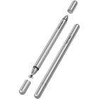 Стилус - ручка для ємнісних екранів 2-в-1 Stylus Pen Gray Aluminum Alloy Type Vention (KQMH0)
