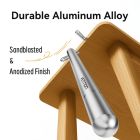 Стилус - ручка для ємнісних екранів 2-в-1 Stylus Pen Gray Aluminum Alloy Type Vention (KQMH0)
