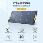 Сонячна панель Vtoman 400W 40V IP67 MC-4/Anderson/XT60/DC5521 (VS400)