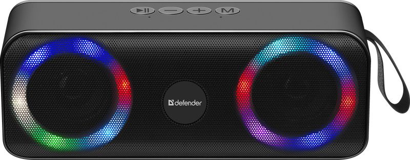 Акустична система 1.0 Defender Q1 10W Light/BT/FM/USB/TF/AUX (65301)