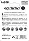 Акумулятор everActive AAA/HR03 Ni-MH 1050mAh BL 4шт (EVHRL03-1050)