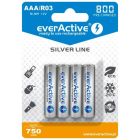 Акумулятор everActive AAA/HR03 Ni-MH 800mAh BL 4шт (EVHRL03-800)