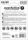 Аккумулятор everActive AA/HR06 Ni-MH 2600mAh BL 4шт (EVHRL6-2600)