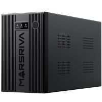 ДБЖ Marsriva MR-UF1000, 1000ВА/600Вт, Line-Interactive, LED version, 3хSchuko, 2*12V/9Ah (MR-UF1000)