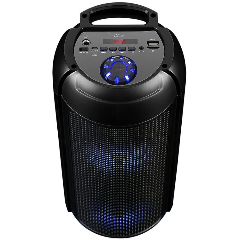 Акустична система 1.0 Media-Tech 30W, PartyBox Uni B Bluetooth FM/MP3/Кaraoke 30Вт., LED Light (MT3174)
