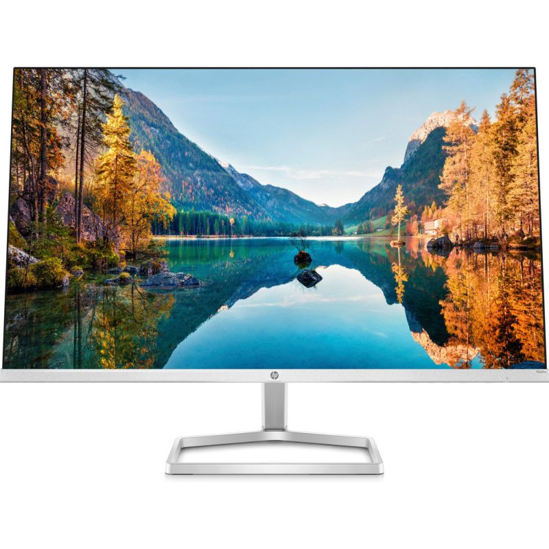 TFT 23.8" HP M24fw, FHD IPS, VGA, HDMI, сріблястий з сірим (2D9K1E9)