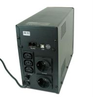 Джерело безперебійного живлення EnerGenie 1200VA LCD, USB, метал (EG-UPS-033)