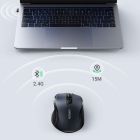 Мишка UGREEN 2.4GHz MU006, бездротова, 4000dpi., 4кн.,Silence Design, Чорна (90545)