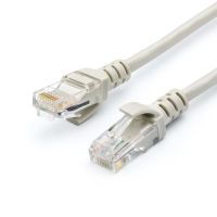Патч-корд UTP Atcom Geplink Cat.5e, 26AWG, 1 м, серый (GL8001)