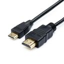 Кабель Atcom HDMI - mini-HDMI (M/M), 1 м, Black Blister (6153)
