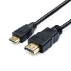 Кабель Atcom HDMI - mini-HDMI (M/M), 1 м, Black Blister (6153)