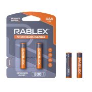 Акумулятор Rablex AAA (R03) 800mAh 2 шт. (75419)