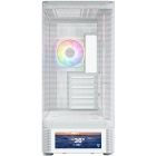 Корпус Modecom VOLCANO AQ500 ARGB MIDI FRONT LCD 6,2”, 4x120mm fans WHITE без БЖ ATX (MC-A-AQ500-4FA-W)