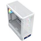 Корпус Modecom VOLCANO AQ500 ARGB MIDI FRONT LCD 6,2”, 4x120mm fans WHITE без БЖ ATX (MC-A-AQ500-4FA-W)