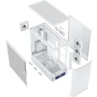Корпус Modecom VOLCANO AQ500 ARGB MIDI FRONT LCD 6,2”, 4x120mm fans WHITE без БЖ ATX (MC-A-AQ500-4FA-W)