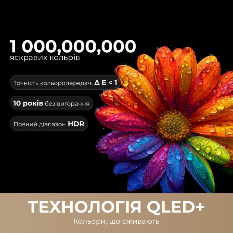Телевізор Dreame Vivid QLED 4K TV (75Q100)