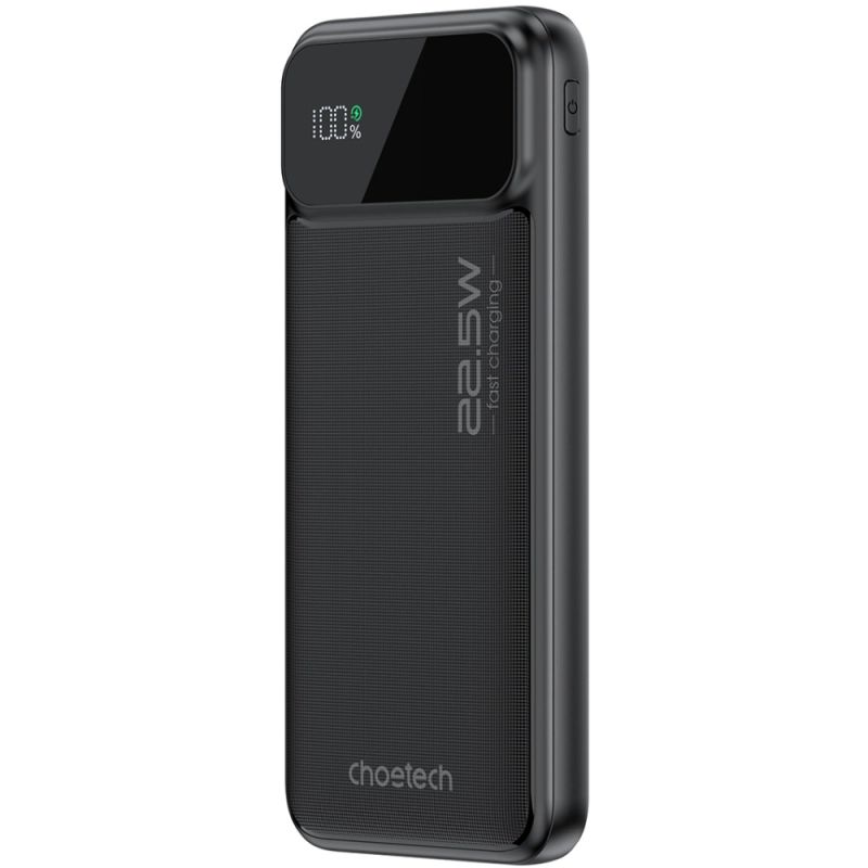 УМБ Choetech 10000mAh 22.5W PD,QC3.0 2USB-A+USB-C Black (B728-CCBK)