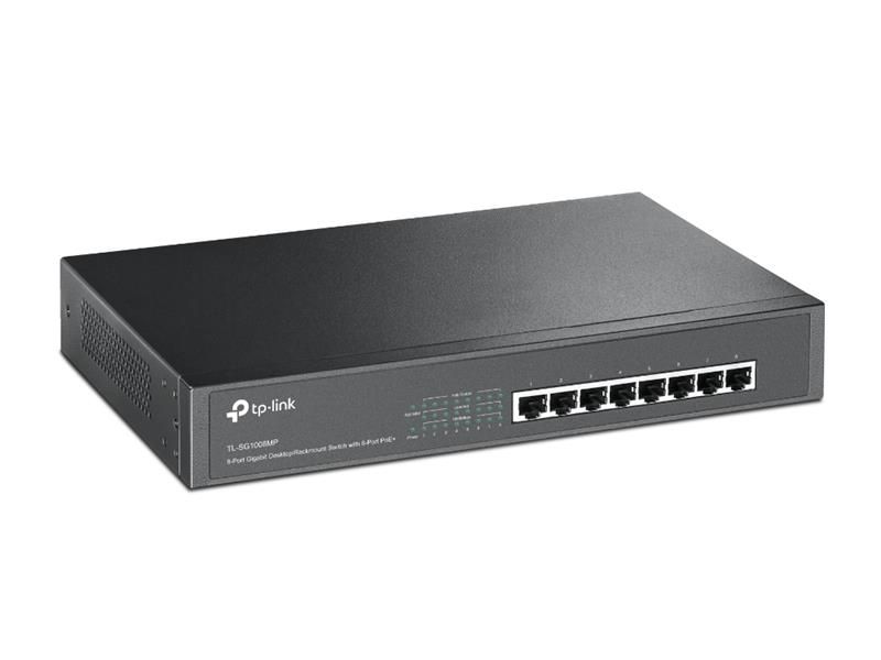 Коммутатор TP-Link (TL-SG1008MP)