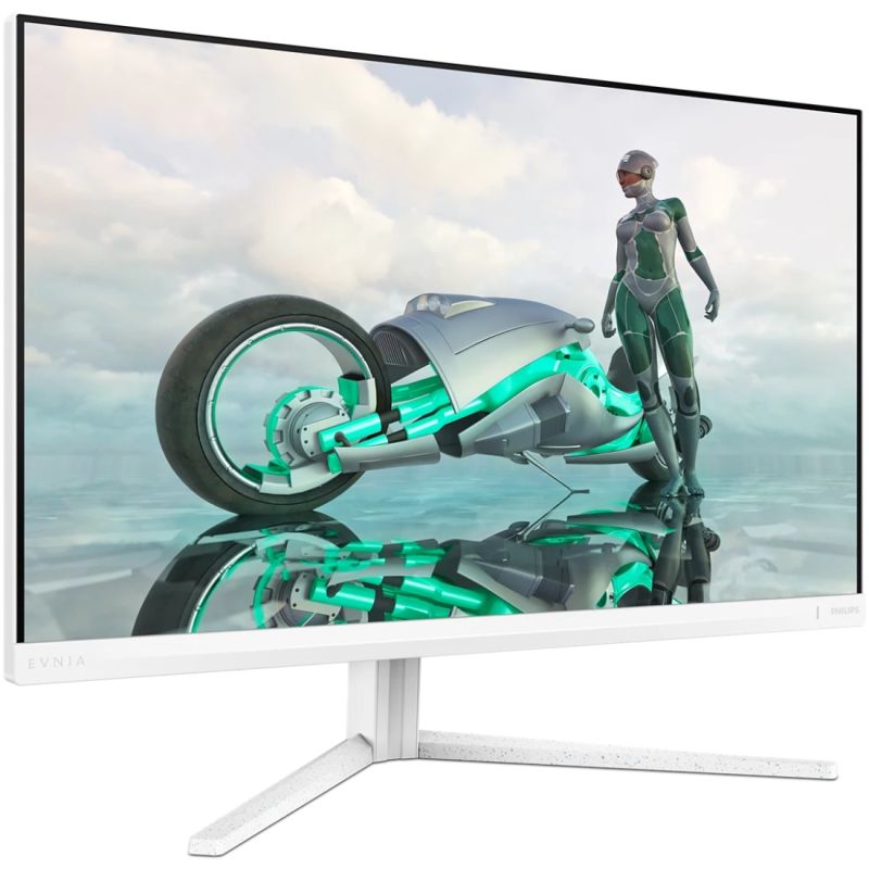 TFT 27" Philips 27M2N3201A, IPS, 180Hz, 0,5ms, 2xHDMI, DP, HAS, Pivot, колонки, білий (27M2N3201A/00)