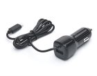 Автомобільний зарядний пристрій REAL-EL CA-17 (2USB, 2.1A) Black + кабель Lightning (EL123160010)