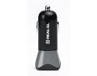 Автомобільний зарядний пристрій REAL-EL CA-30 QC3.0 (1USBx3A) Black/Grey (EL123160011)