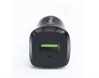 Автомобільний зарядний пристрій REAL-EL CA-30 QC3.0 (1USBx3A) Black/Grey (EL123160011)