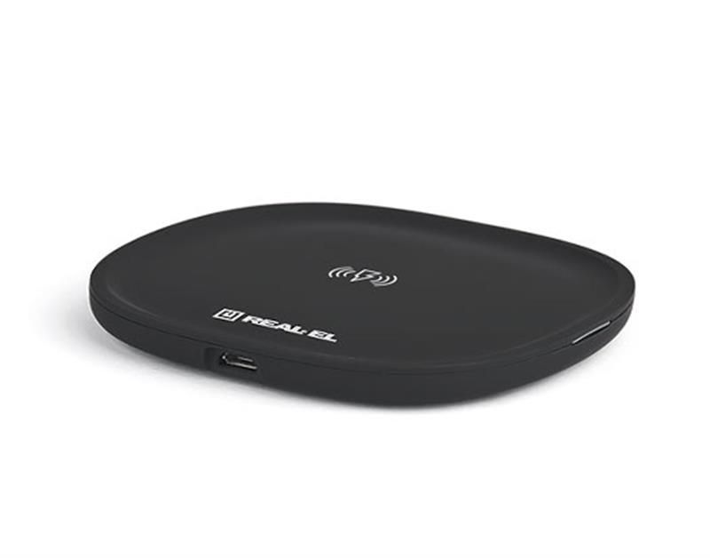 Беспроводное зарядное устройство REAL-EL WL-740 2.4A 15W Black (EL123160019)
