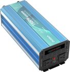 Інвертор Choetech з зарядкою, функція ДБЖ 12220V 1500Вт, LiFePO₄/Li-ion/AGM/GEL, чиста синусоїда (INV-C1500WUPS-EU)