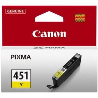 Картридж CANON (CLI-451) iP7240/MG5240/MG5540/MG6340/MG6440/MG7140/MX924 Yellow (6526B001)