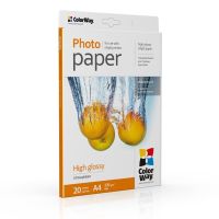 Фотобумага ColorWay глянцевая 230г/м2 A4 20 л. (PG230020A4)