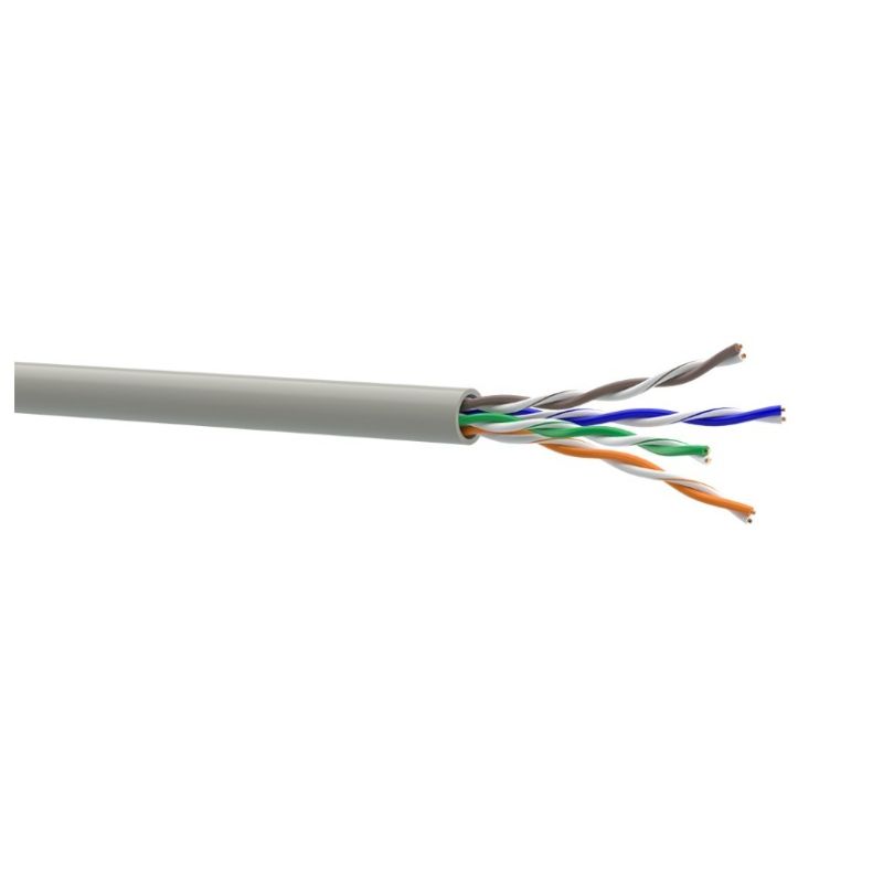 Кабель витая пара OK-Net КПВ-ВП (100) UTP, CAT5e, 4х2х0.49, бухта 305м (7931296) (7931296КПВ_ВП)