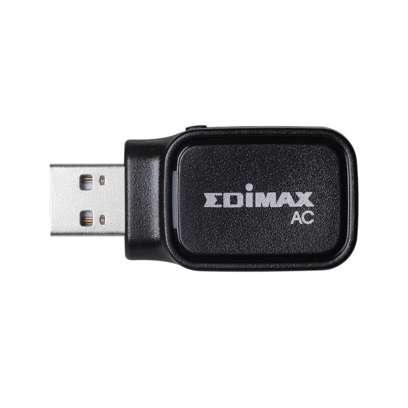 Бездротовий адаптер Edimax (AC600, Wi-Fi & Bluetooth 4.0, mini) (EW-7611UCB)